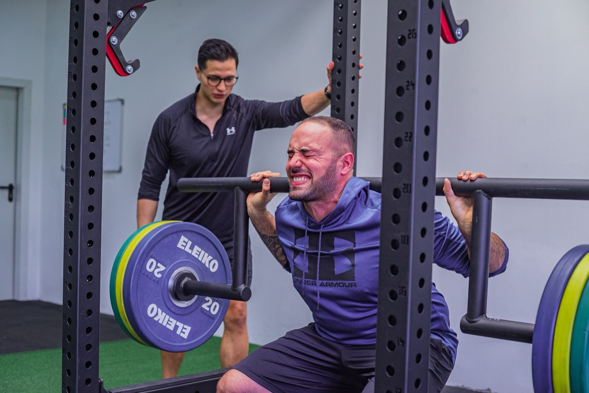 Squat form analysis